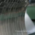 Bande en alliage en papier d'aluminium en titane en acier inoxydable pour cahier